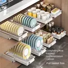 Cabinet Bowl Rack Kitchen Storage Rack Stainless Steel Dish Racks Kitchen