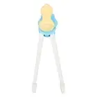 Blue Baby Training Chopsticks Helper Cartoon Pattern Three Dimensional Learn MF