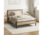 Oikiture Bed Frame Metal Bed Frame-Single