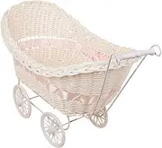 Baby Van Stroller Stroller Heart Fabric Storage Basket Rustic Imitation Lei Tank Wadrix Baby Care Decor Stroller Wagon Woven Stroller Ornament Home Party Ratton Stroller Decoration