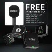Rode Wireless PRO + Interview Go