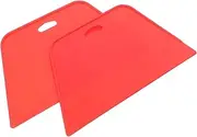 ANDRESLAD 2pcs Peel and Stick Wallpaper Tool Car Wrap Application Tool Flexible Graphic Scraper for Easy Smoothing