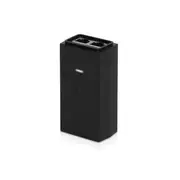 Ubiquiti PoE Adapter, POE-24-12W-G, 24VDC, 12W, Gigabit Ethernet, ESD protection & LED, Surge and Clamping Protection, Black