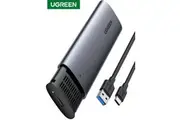 M.2 SSD NGFF SATA to USB C SUPER SPEED External Enclosure Storage Case Adapter