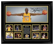 KOBE BRYANT Wings LA LAKER Limited Edition Photo Memorabilia Wooden Frame