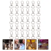 30 Pcs Evil Eye Lobster Claw Clasps Keychain Hooks with Rings Carabiner