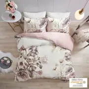 Madison Park Cassandra 3 Piece Cotton Printed Duvet Cover Set