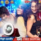 Disco Ball Light Magic Ball RGB LED Stage Light Rotating DJ Ball for Party Home