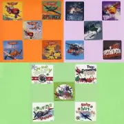 15 Disney Planes Assorted - Large Stickers - Party Favors - Rewards