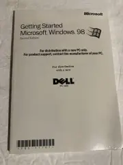 Microsoft Windows 98 Second Edition Getting Started CD Manual