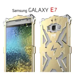 三星SAMSUNG E7 雷神鋼鐵侠 變形金剛 金屬手機殼