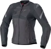 Alpinestars Stella T-GP Plus R v4 Ladies Motorcycle Textile Jacket, black, Size S for Women
