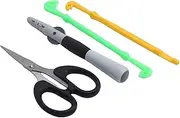 Fishing Loop Tying Tool Kit, Portable Pen Type Binding Device Fishing Knot Tying Tool Set Rotate 360° Bottom