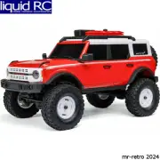 Axial Racing 00006V2T6 1/24 SCX24 Ford Bronco Heritage Edition 4X4 RTR Brushed