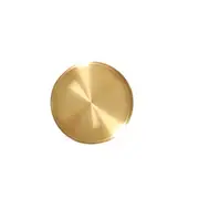 Stainless Steel Home Round Tray Jewelry Ornaments Display Plate Cosmetic Sundries Desktop Golden Storage Pan Dish Organizer