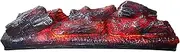 ＫＬＫＣＭＳ Simulation Flame Lamp Firewood Resin Electric Fireplace for Props Exhibition Hall Decor