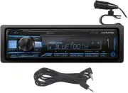 Alpine UTE-73BT Digital Media Bluetooth Car Stereo Receiver w/USB+ AUX Cable