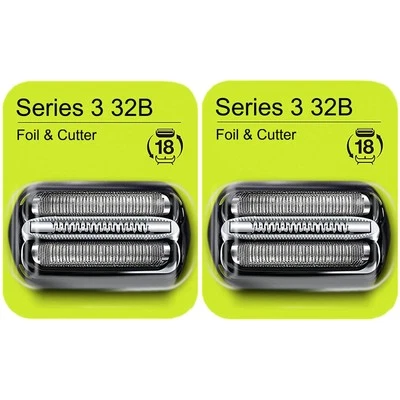 Series 3 32B Foil & Cutter Replacement Head for Braun Electric Shaver, Compat...