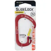 Slidelock Carabiner Aluminum #4 (Red)