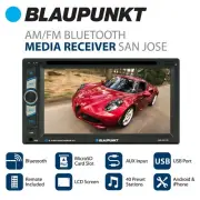 Authentic Blaupunkt 6.2" Touchscreen DVD Receiver with Bluetooth /SanJose120 NEW