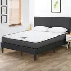 Queen Size Spring Mattress 16CM Thick Quilted High Density Foam Medium Firm