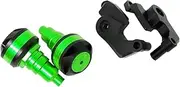 Motorbike Frame Slider Falling Protection for Spring Breeze 800NK 2023 2024 Motorcycle Anti-Drop Ball Protector Falling Crash Protector Crash Sliders (Color : Green)