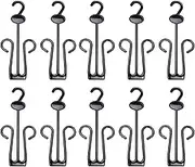 Shoe Organizer Hangable | Lengthened Shoe Drying Hook | Organizers Hangable Display Storage 10 Piece for Home Kitchen Store Mall Supermarket