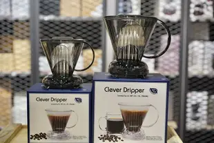 【沐湛咖啡】Mr. Clever 聰明濾杯/台灣製造 (S號/L號)附專用濾紙100入 Clever Coffee Dripper