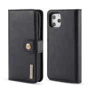 DG.Ming iPhone 11 Pro Max Detachable Classic Folio Case Cover Apple [Black]