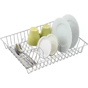 Home Master Dish Rack/Dryer Chrome Plated Large Capacity Durable 44 x 34cm