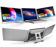 KOGODA Mobile Monitor 15.6 inch Triple Monitor for 12-16 inch Laptop Dual M 539