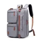 LAPTOP BACKPACK Computer Bag for Travel School Men Women Grey 17.3 Inch MOLNIA