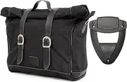 LONGRIDE HQR137WBLA-LW Heritage Saddlebag Click-ON Roll Top (18L) Low Position Black