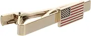 [GALPADA] American Flag for Men Tie Clip Accessory for Weddings Business and Patriotic Occasions and Reliable Mechanism for Sharp Appearance