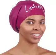 Long Hair Swim Cap | Swimming Caps for Women Men | Extra Large XL Waterproof- AU