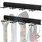 TICONN Garage Organization Tool Storage Utility Rack, Heavy Duty Wall Mounted...