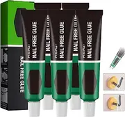 Wealthyn Glue, Wealthyn All Purpose Glue, All-Purpose Glue, Nail-Free Glue Adhesive Sealant, Nail Free Adhesive, No More Nails Glue, Strong Plastic Glue, Waterproof Strong Adhesive Glue (20g,5)