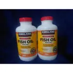 KIRKLAND SIGNATURE FISH OIL 科克蘭 魚油 1000毫克 400粒 軟膠囊 現貨