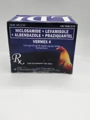 Vermex 4 100tab Gallos Roosters