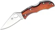 Spyderco Knifecenter Exclusive Ladybug 3 - Mahogany Pakkawood - HAP40/SUS410