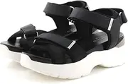 [卑弥呼] Himiko 647202 Women's Sports Sandals, Himiko, Cross Design Sports Sandals, 647202