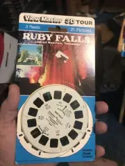 Full Color 5290 Ruby Falls Lookout Mountain TN view-master 3 Reels NEW
