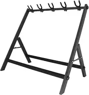 Generic Folding Multi Guitar Stand Guitar Organizer Multiple Guitars Stand for Musical Instrument Store, Medium