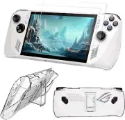 Case for ASUS ROG Ally Gaming Console Ultra Clear Protective Hard PC Grip Cover