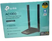 TP-Link Archer T4U Plus AC1300 Dual Antennas High-Gain Wireless USB Adapter