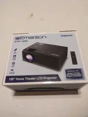 Emerson 150" Home Theater LCD Projector with Built In Speaker & Bluetooth