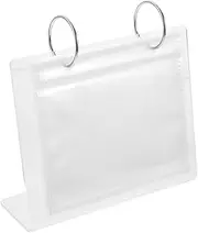 Cabilock Photo Album Book Acrylic Photo Holder Photo Frame Photo Display Book Family Photos