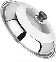 Boutiq Stainless Steel Cookware Lid 30cm for Size 28cm, 29cm of Frypan Pot Wok