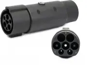 New Type 1 SAE J1772 Socket to GB/T EVSE Adaptor for Electric Vehicle