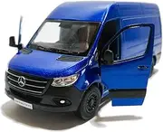 Kinsmart 1:48 Die-cast 2020 Mercedes-Benz Sprinter Van Blue Car Model with Box Collection Toy